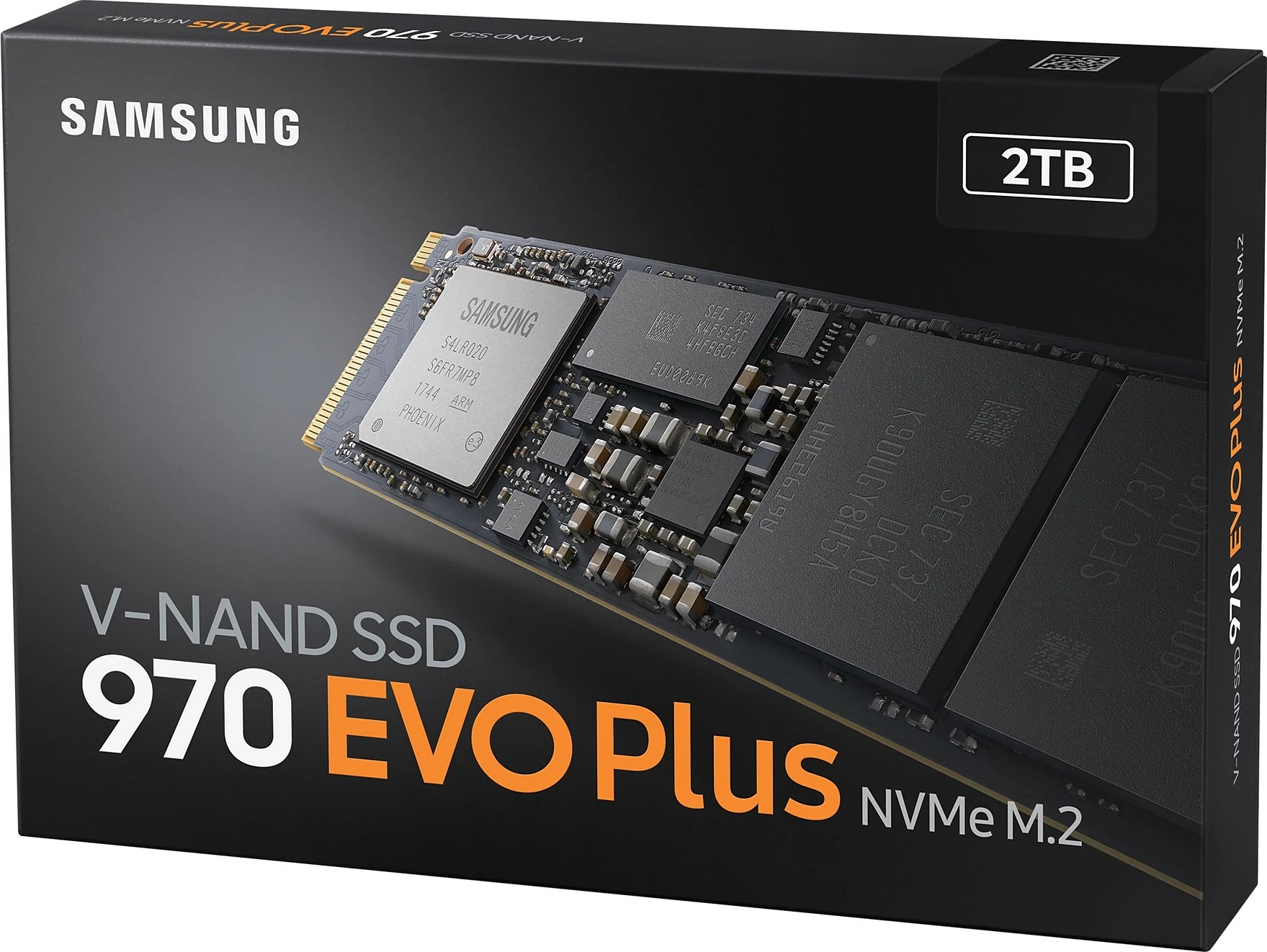SSD Samsung 970 EVO Plus, 2 TB, M.2, 3500 MB/s