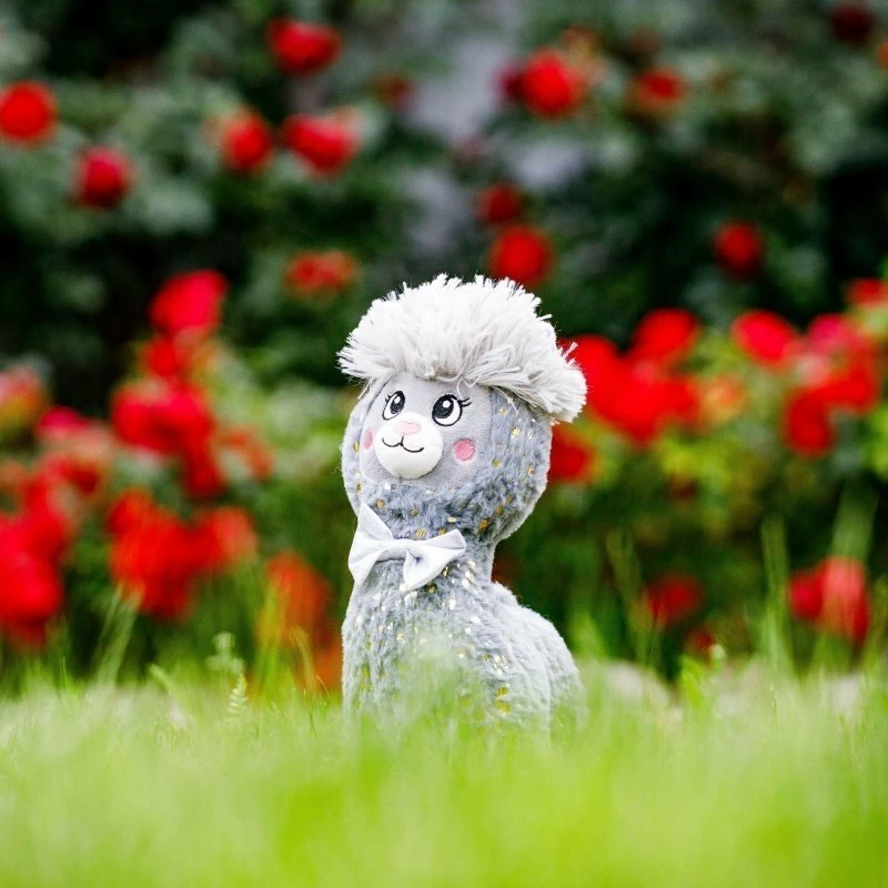 Lodër pelushi alpaka InnoGio InnoGIO Alpaca 30 cm, gri