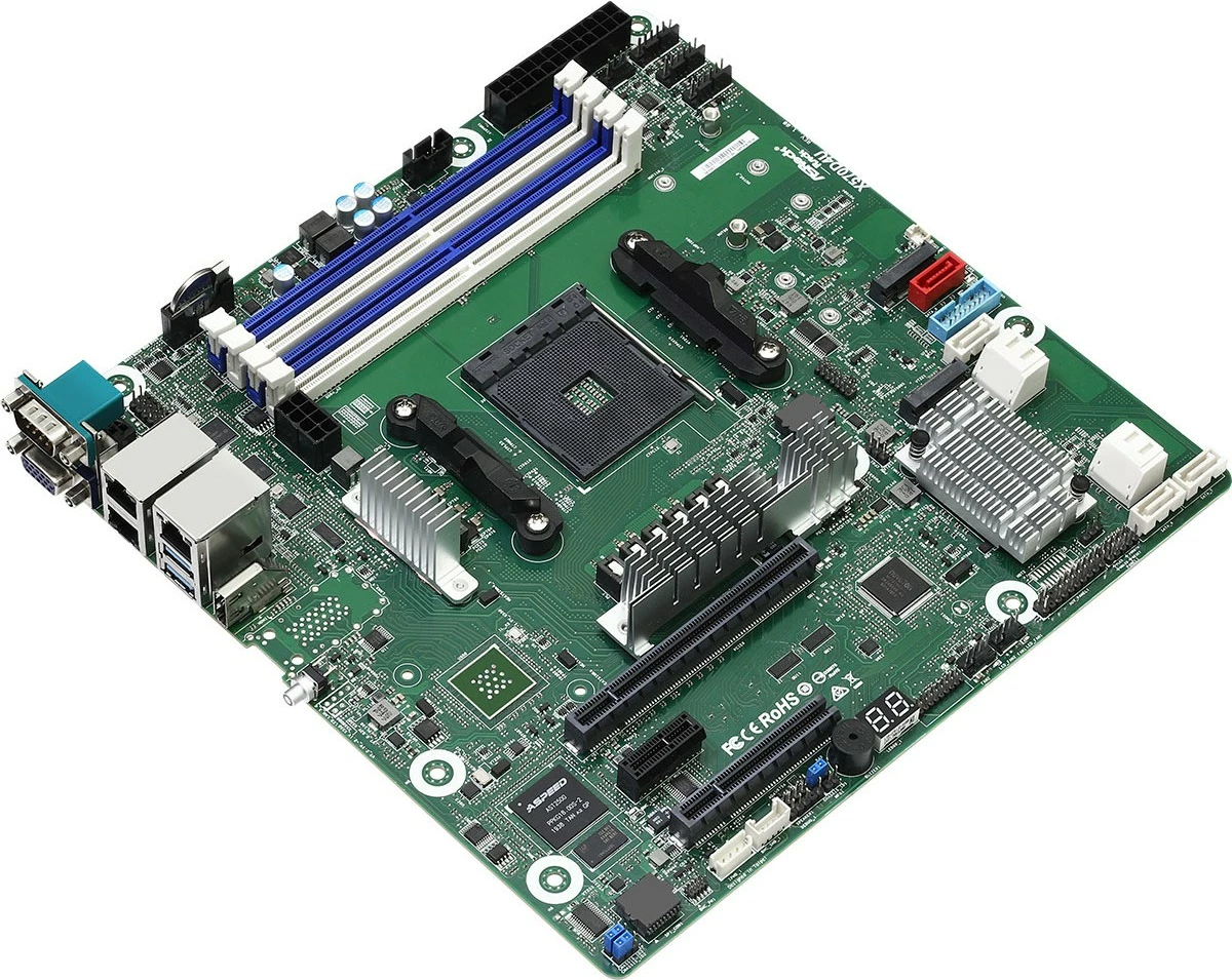 Pllakë amë ASRock X570D4U, Socket AM4, server