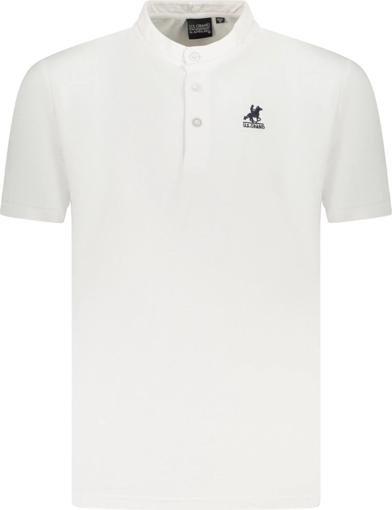 Maicë polo për meshkuj U.S. GRAND POLO, të bardhë