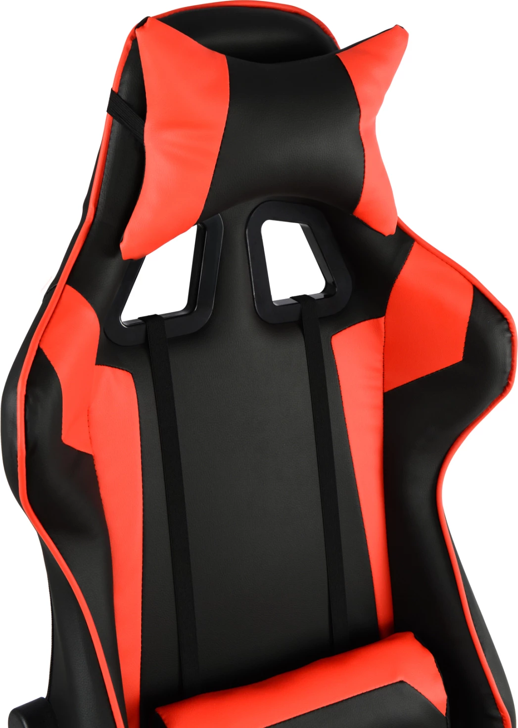 Karrige për gaming zyre FH1056.01 Racing e zezë dhe e kuqe PU 67x70x134 cm