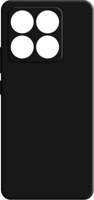Kuti silikoni 3mk për Xiaomi 14T, e zezë