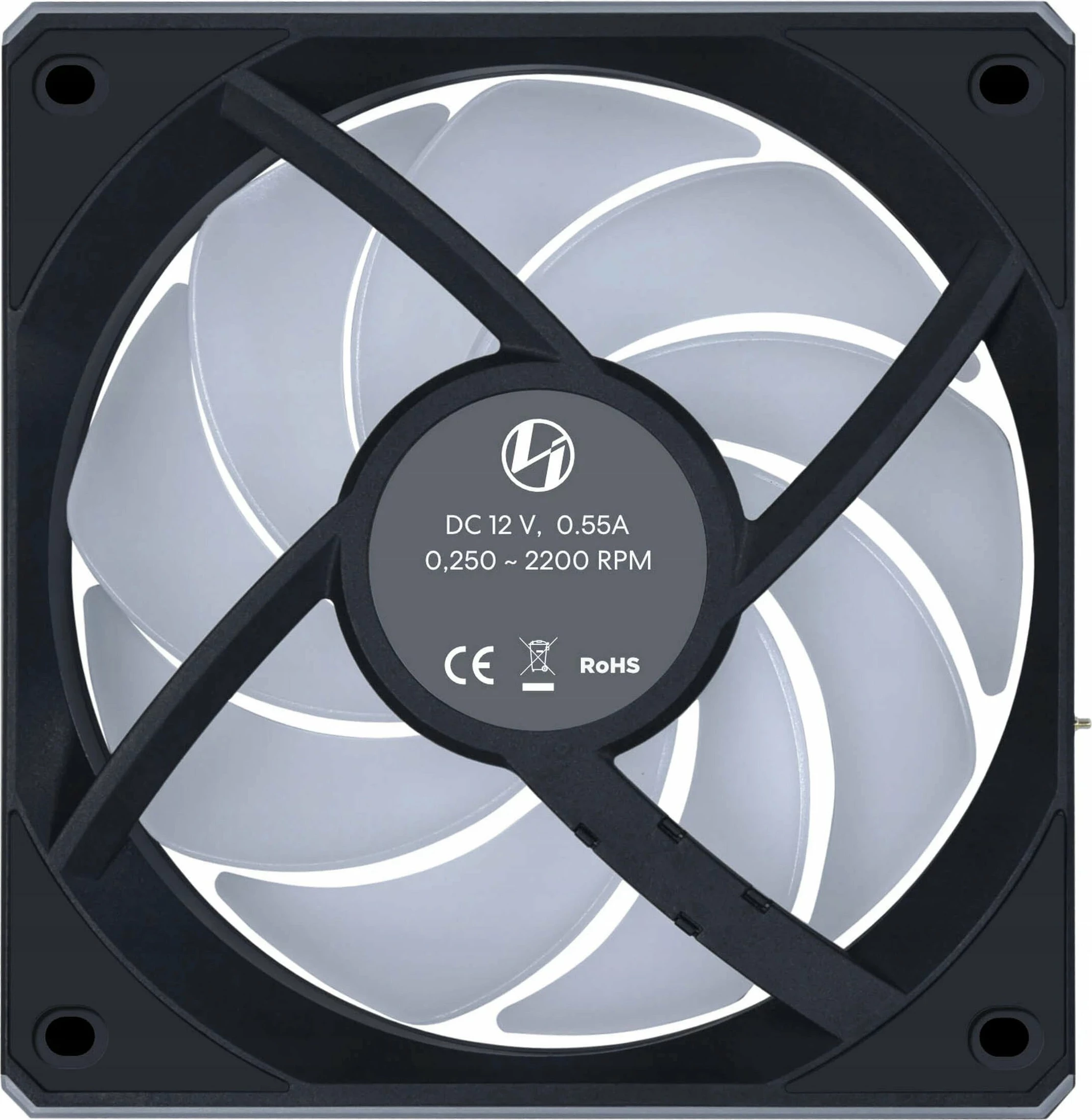 Ventilator PC Lian Li UNI FAN CL Wireless 120 12CL1W3B, 120mm ARGB PWM, 3-pack, zi