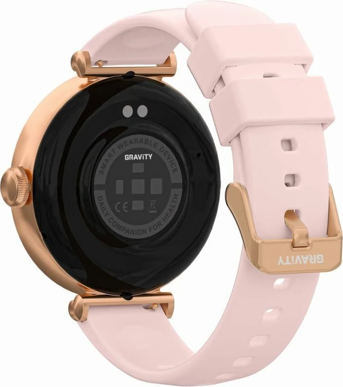Smartwatch Gravity për femra, rozë