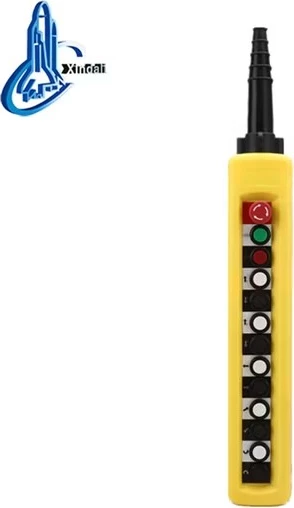 Taster me kuti XCD-65P, 11 butona komandues + 1 emergjent