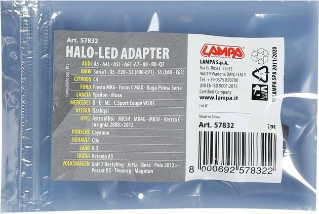 Adapter I Lampes Audi, Bmw , Citroen, Ford -