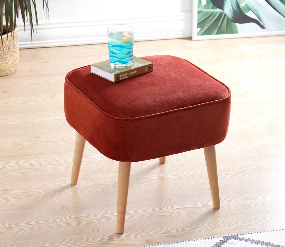 Puf Atelier del Sofa, ngjyrë e kuqe qeramike, Moouv 7082