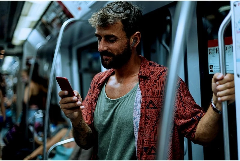 Kufje Lamax Clips1 Plus, wireless, Bluetooth 5.3, 42 orë, të zeza