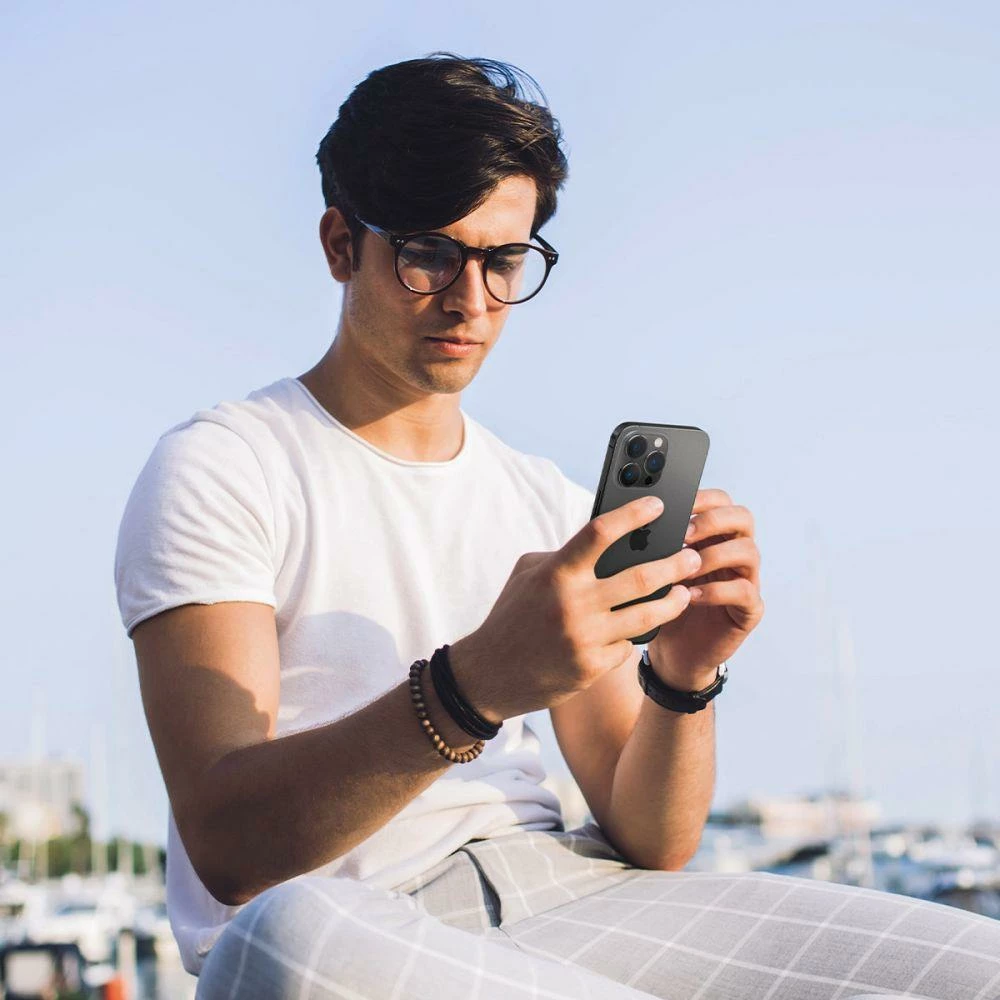 Mbrojtës xhami për kamerë Spigen Glas.tR EZ Fit Optik, për iPhone 14 Pro / Pro Max / 15 Pro / Pro Max / 16 Pro / Pro Max, 2 copë, Zi