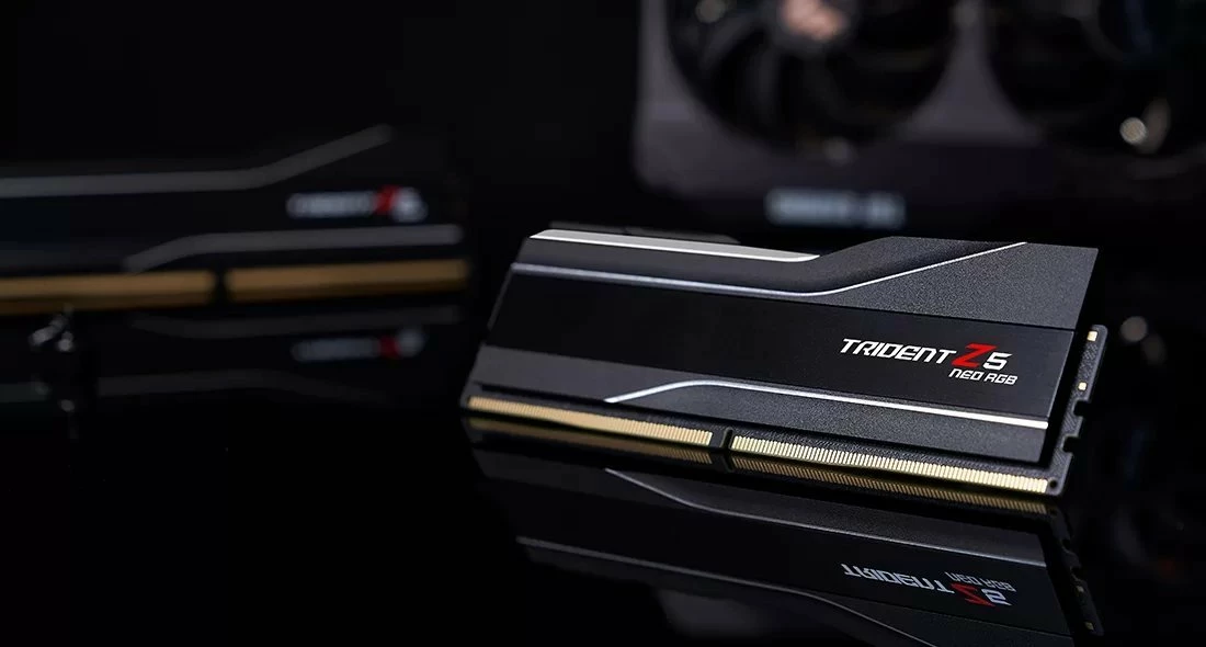 RAM Memorje G.Skill Trident Z5 Neo RGB 32GB (2x16GB) DDR5 6400MHz CL32, e zezë, set