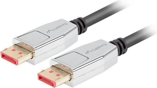 Kabllo DisplayPort LANBERG, 1.8m, 8K, e zezë