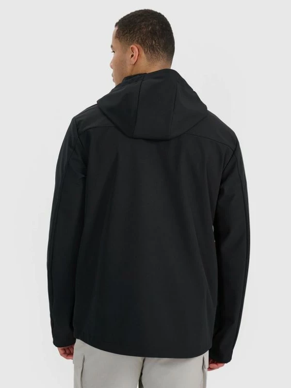 Jakne softshell për meshkuj 4F, e zezë