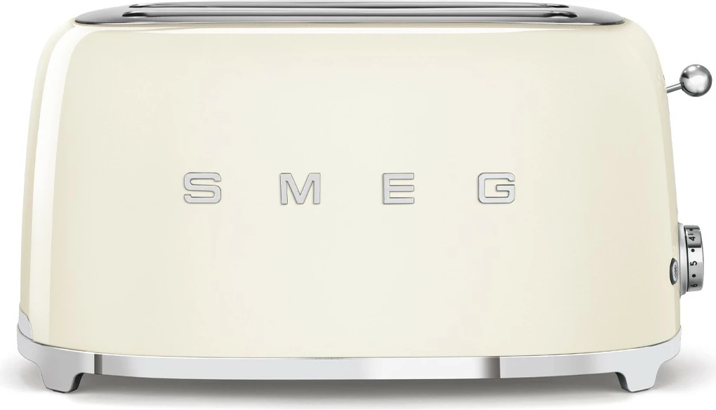 Tostier Smeg TSF02CREU, 4 feta, 1500W, krem