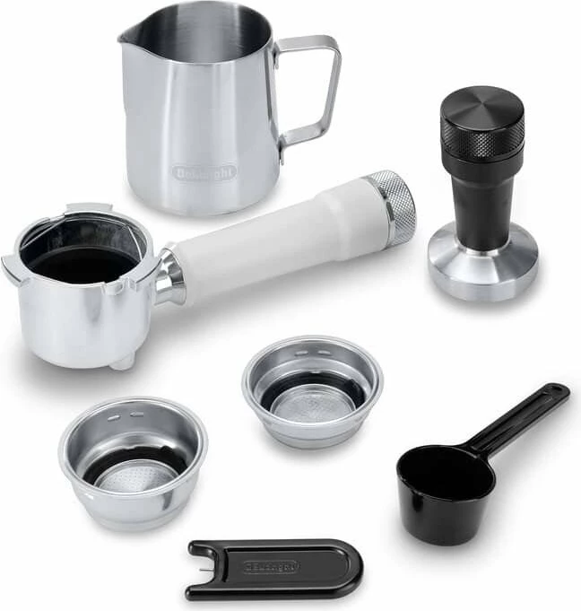 Aparat espresso DeLonghi Dedica Duo EC890.WI 1.1L 1450W 15 bar, i bardhë