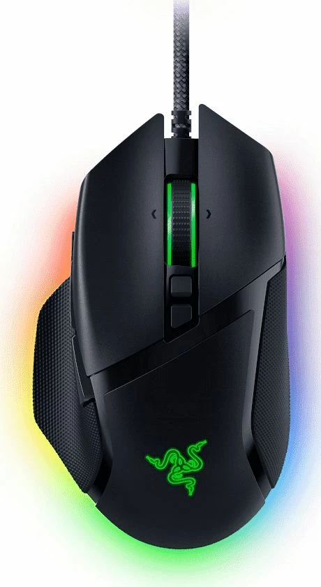 Maus Razer Basilisk V3 RZ01-04000100-R3M1, 26000 DPI, Wired USB, 11 butona, RGB, zi