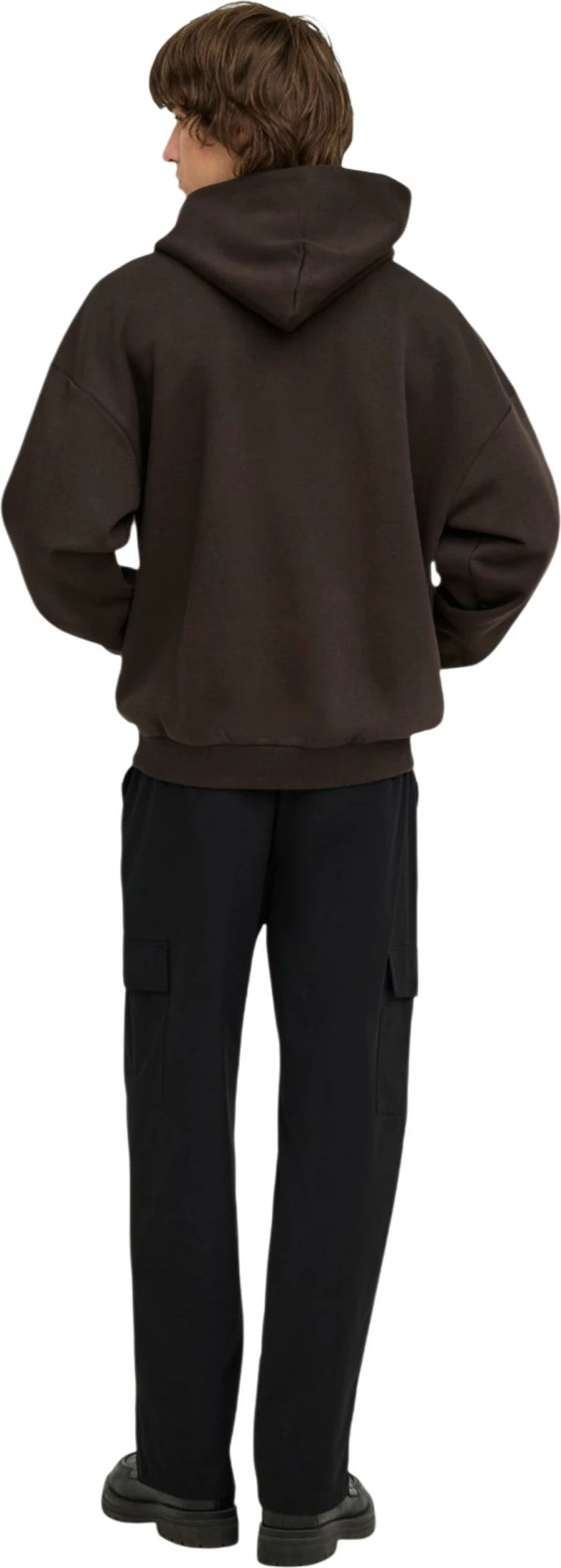 Duks me kapuç Only & Sons Onsceres Ovz Ls Hoodie Sweat Noos 22036786, kafe [Madhësia: M]
