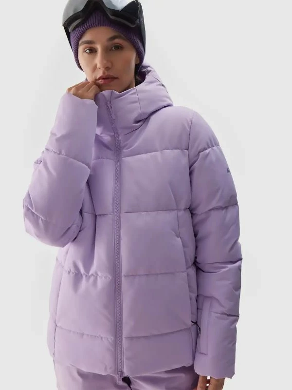 Jakne ski për femra 4F, vjollcë