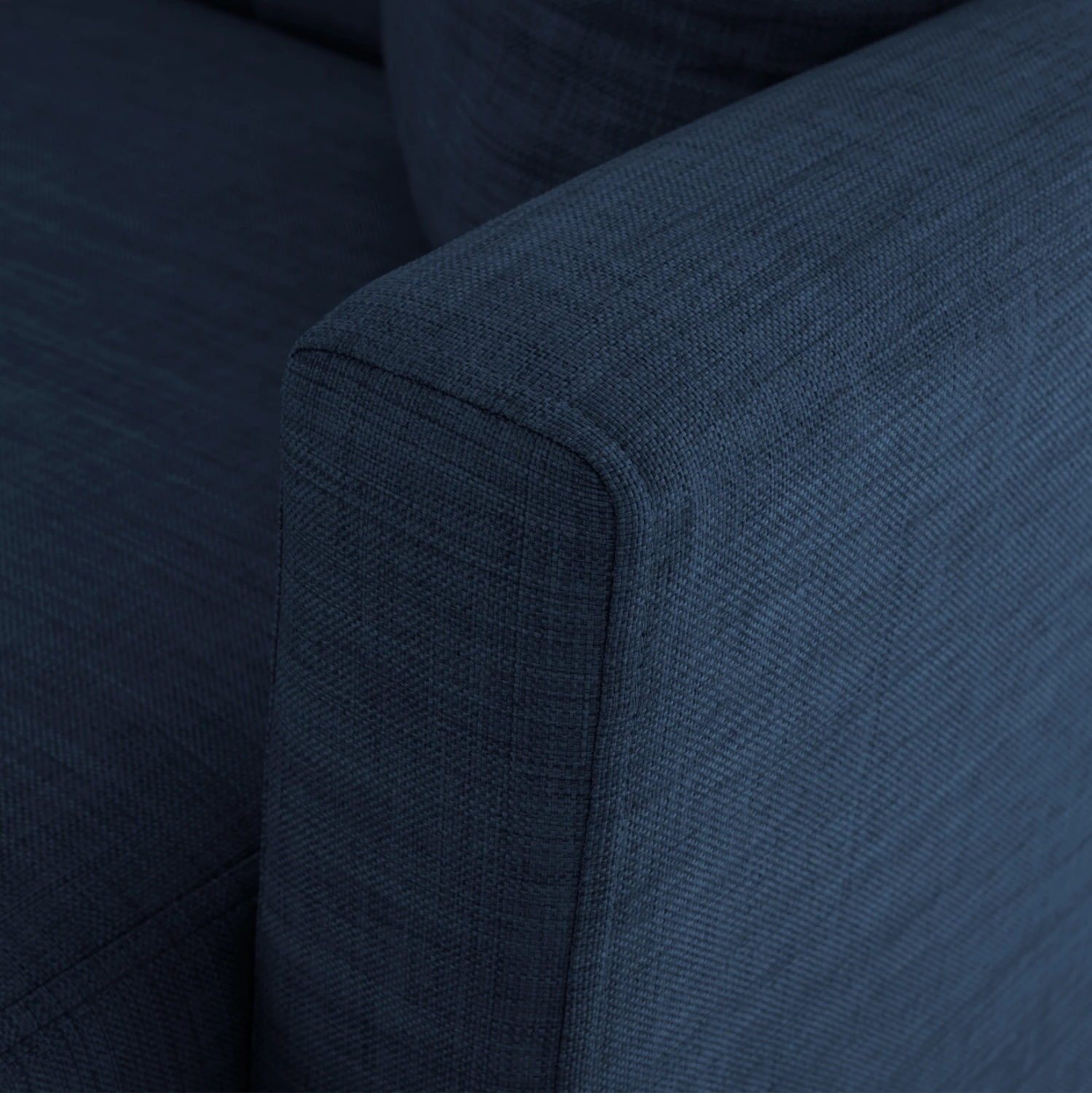 Divan qoshe me shtrat GHUFRAN FH3244.07, i kthyeshëm me hapësirë magazinimi, pëlhurë blu, 200x133x77 cm