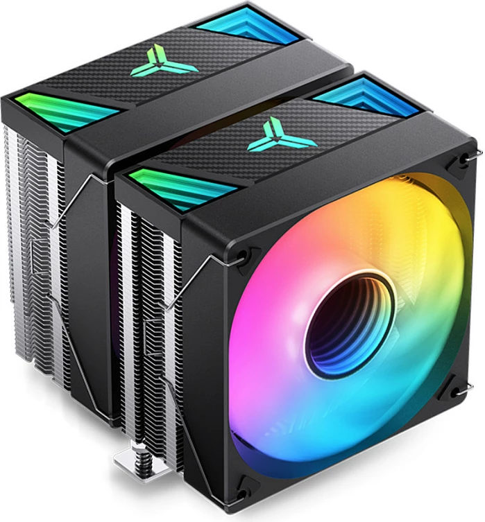 Ftohës CPU Jonsbo CR-3000 Dual Tower, 2x120mm ARGB, i zi