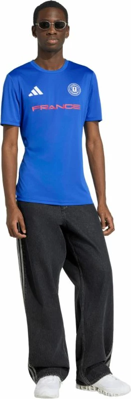 Fanellë meshkuj adidas France 26 KH2312, kaltër [Madhësia: XXL]