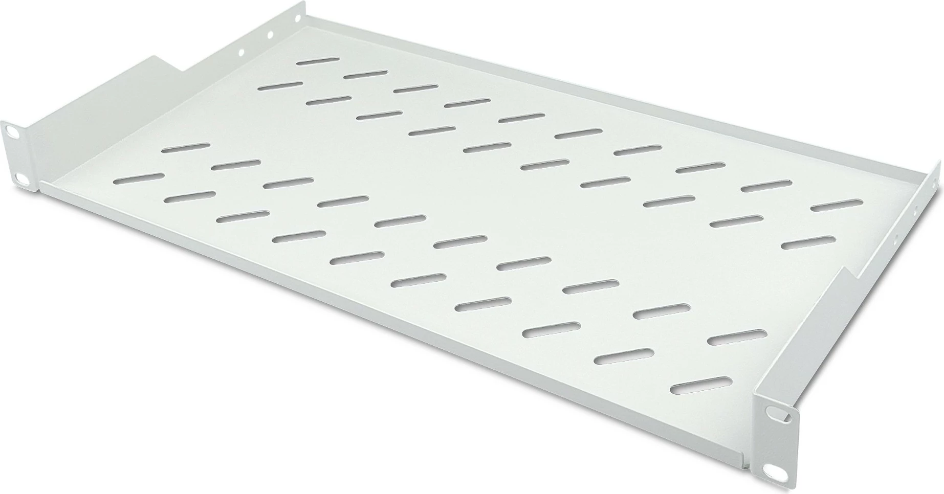 Raft rack Digitus 1U 48.3cm, deri 15kg, gri