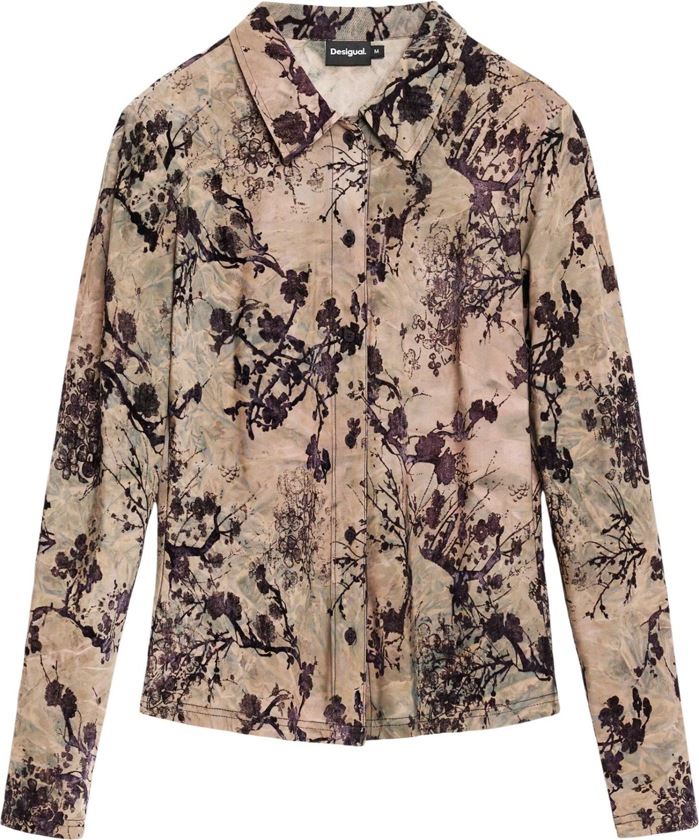 Këmishë për femra Desigual TS_NAOMI 26WWTK34, e zezë [Madhësia: XS]