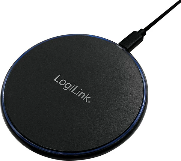Karikues wireless tavoline LogiLink, 10 W, i zi