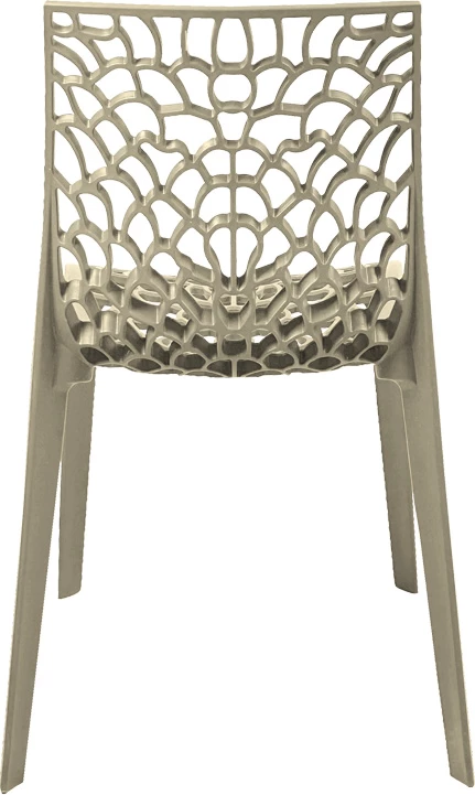 Karrige e grumbullueshme, ngjyrë kapuçino, 50x57x81cm