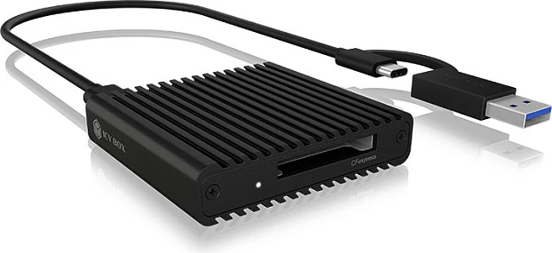 Lexues karte ICY BOX CFexpress Type B, USB 3.2 Gen 2, 10 Gbit/s, i zi
