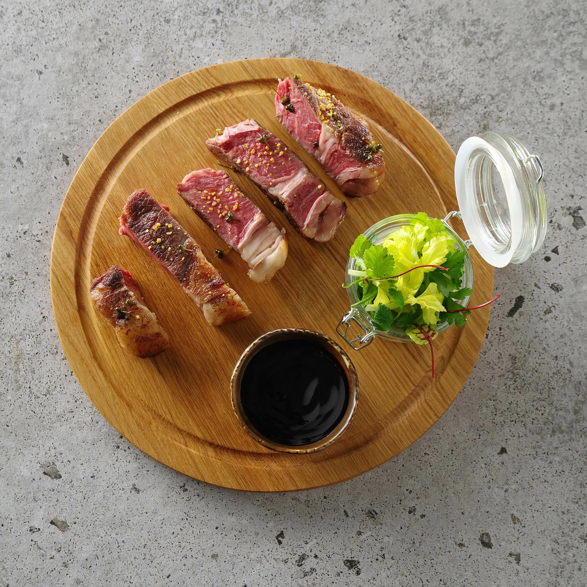 Dërrasë servimi Fine Dine Madeira Ø300 mm, kafe