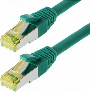 Kabllo rrjeti Helos Cat6a S/FTP 20 m, RJ-45, e gjelbër