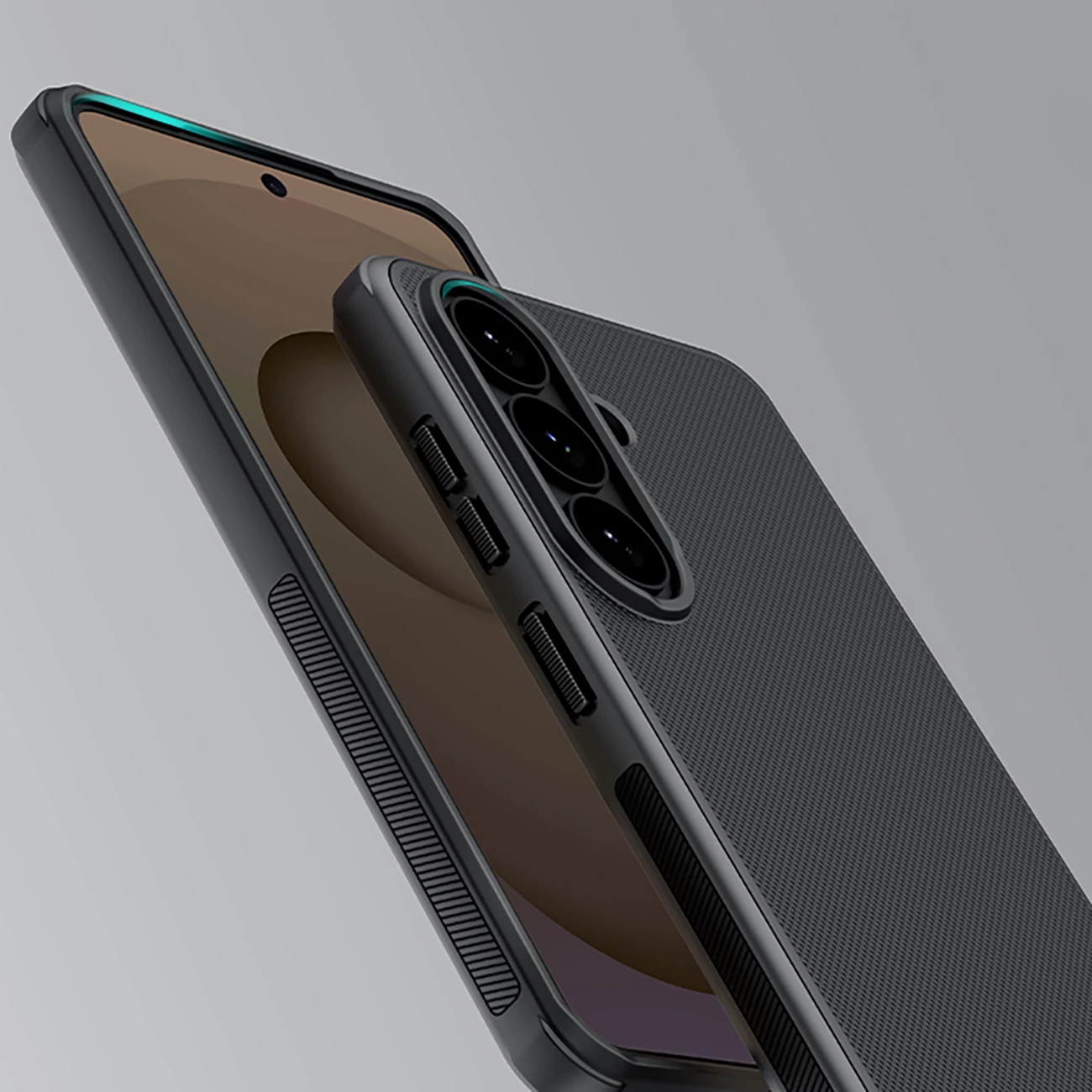 Mbështjellës Nillkin Super Frosted Shield Pro, MagSafe, për Samsung Galaxy S26+, i zi