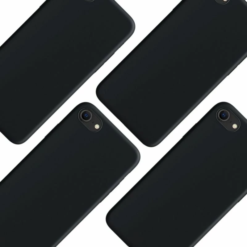 Maskë telefoni 3mk Matt Case Pro për iPhone SE 2020, e zezë