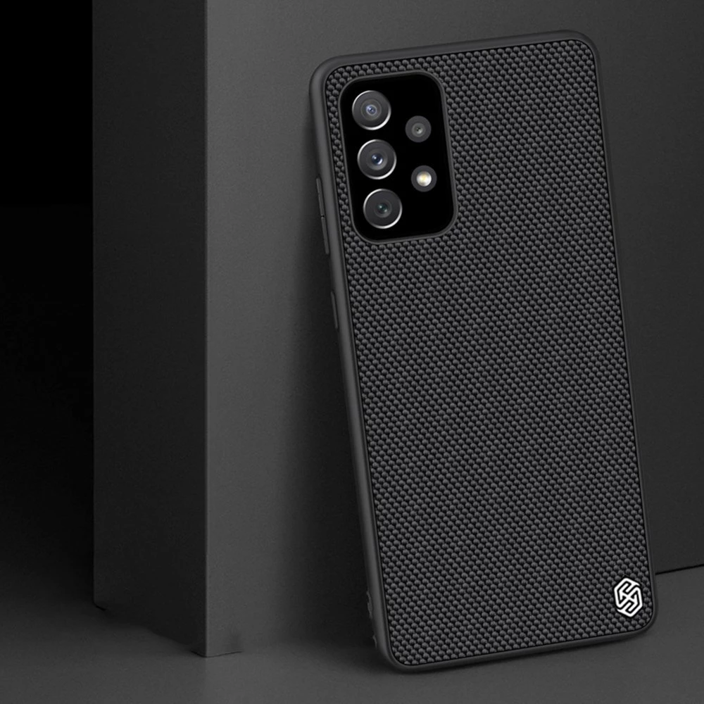 Mbështjellës Nillkin Textured Case për Samsung Galaxy A72 4G, i zi