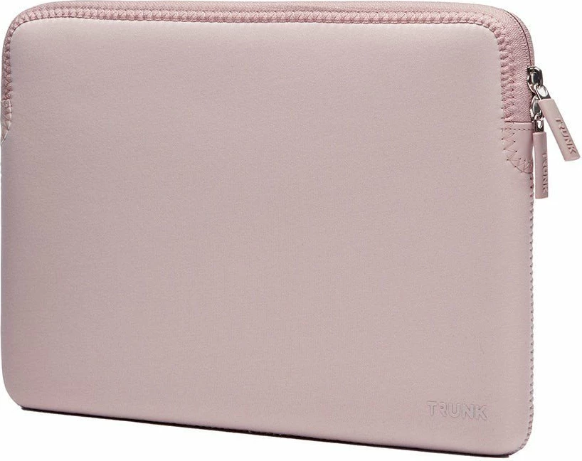 Mbështjellës laptopi Trunk 13" neopren me zinxhir, rozë
