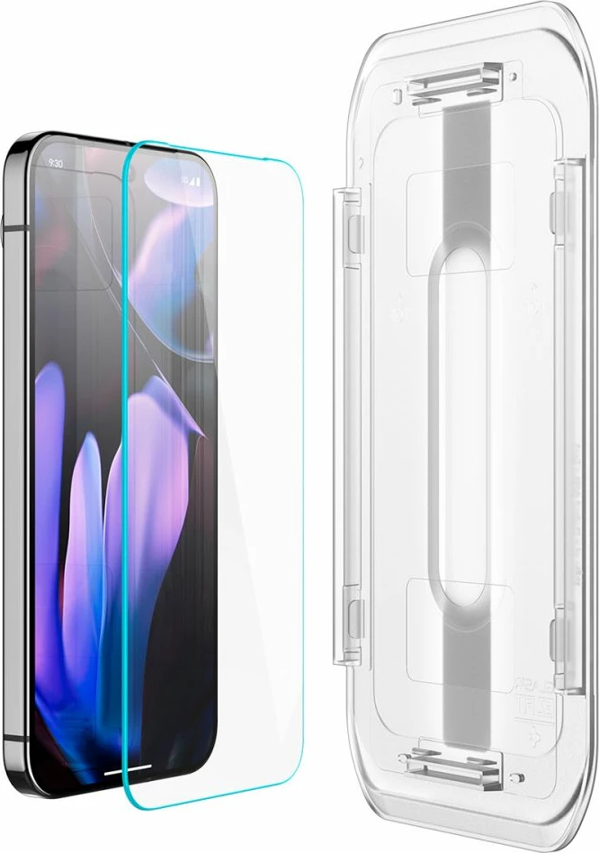 Xham mbrojtës Spigen Glas.tR EZ Fit për Google Pixel 9 Pro XL, 2 copë