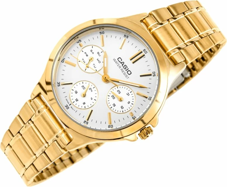 Orë dore për femra CASIO, ari