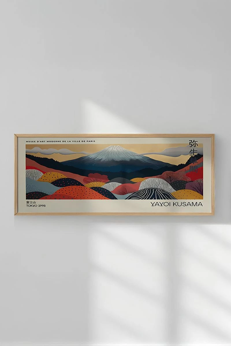 Pikturë dekorative me kornizë, shumëngjyrëshe, Wallity, Artsmdfyty23-50120, 50x120cm