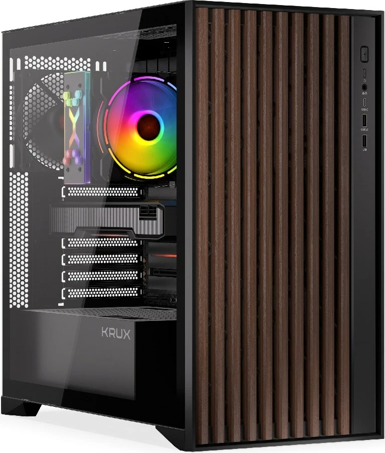 Kasë KRUX Palum KRXD008, e zezë