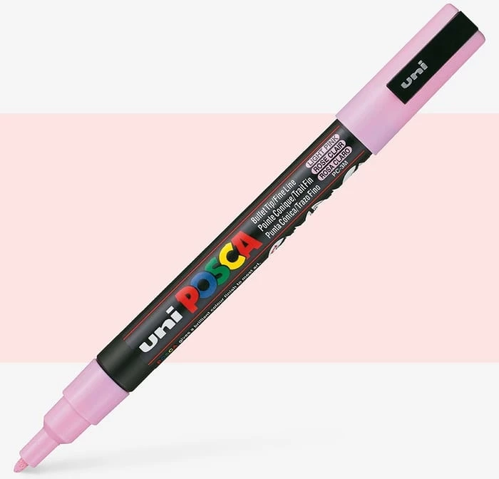 UNI POSCA PC-1M Marker – Light Pink (Rozë e Çelët)