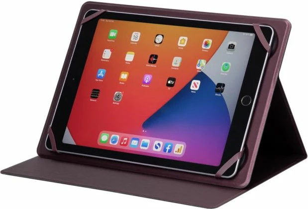 Mbështjellës për tablet RIVACASE 3147 9.7–10.5" me stand, i kuq