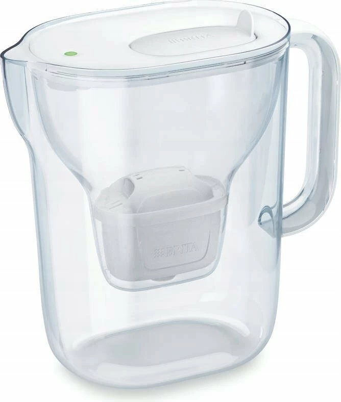 Kananë filtruese uji Brita Style Essential XL 3.6 L / 2.3 L, e bardhë, set me 3 filtra MAXTRA PRO