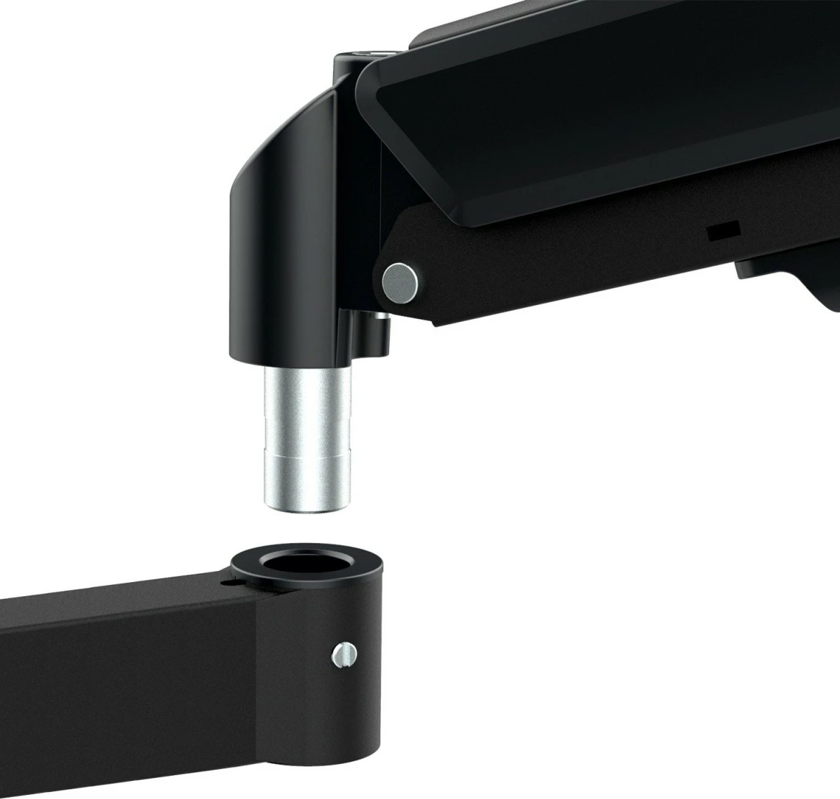 Mbajtëse tavoline për 3 monitorë Maclean MC-137 17-27\" 2-8 kg, e zezë