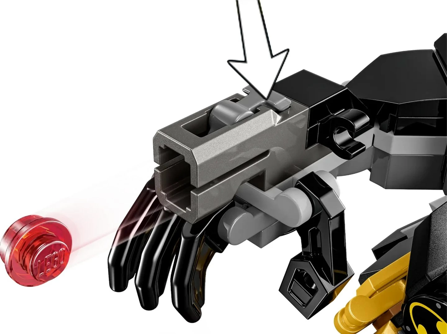 Set lodër LEGO Batman Mech Armor 76270, 140 pjesë, me figurë Batman, për fëmijë 6+