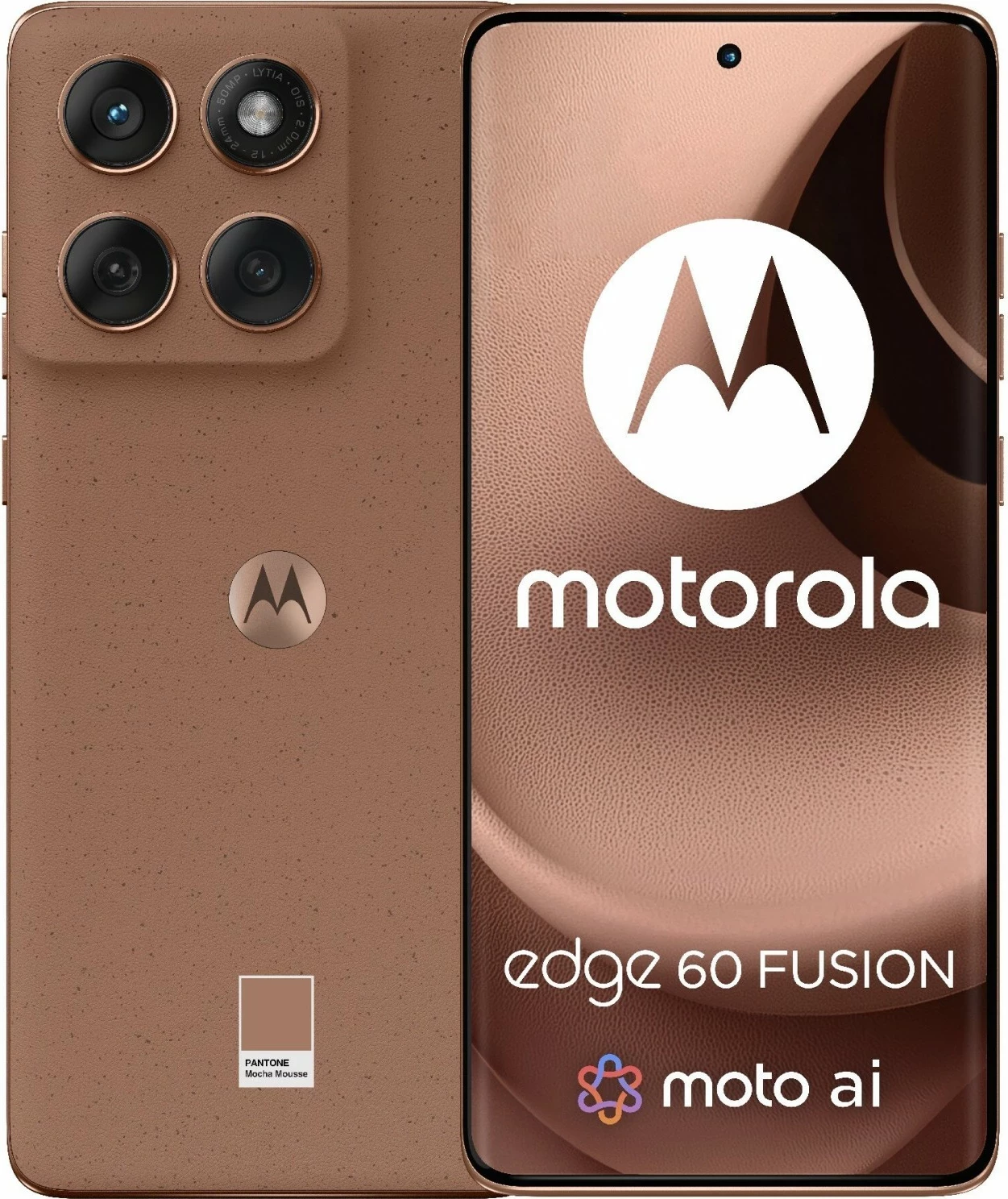 Celular Motorola Edge 60 Fusion 8/256GB Mocha Mousse