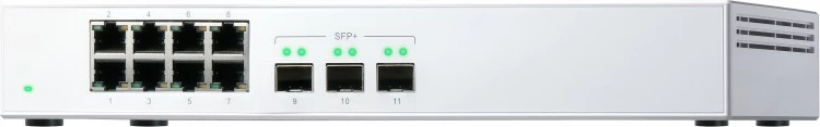 Switch QNAP QSW-308S, Gigabit Ethernet, i bardhë