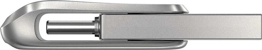 USB SanDisk Ultra Dual,  256 GB, çelik inox