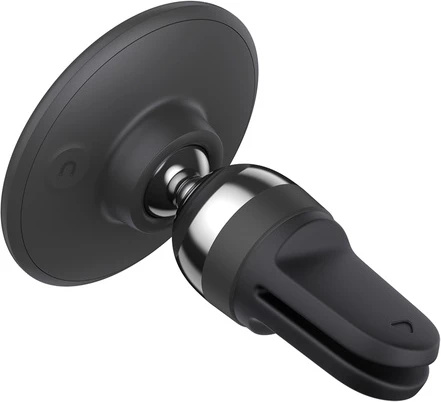 Mbajtës magnetik për celular Baseus C01 Overseas Edition për ventilator të makinës, i zi