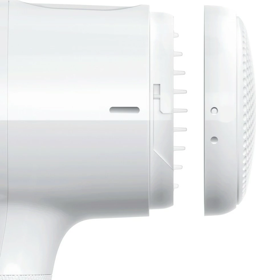 Tharëse flokësh Braun HD226E, 2200W, 3 nivele nxehtësie, Cool shot, me difuzer dhe koncentrator, kabllo 1.95 m, e bardhë