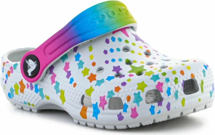 Atlete fëmijësh Crocs Classic Disco Dance Party Clog T Shimmer/Multi Flops